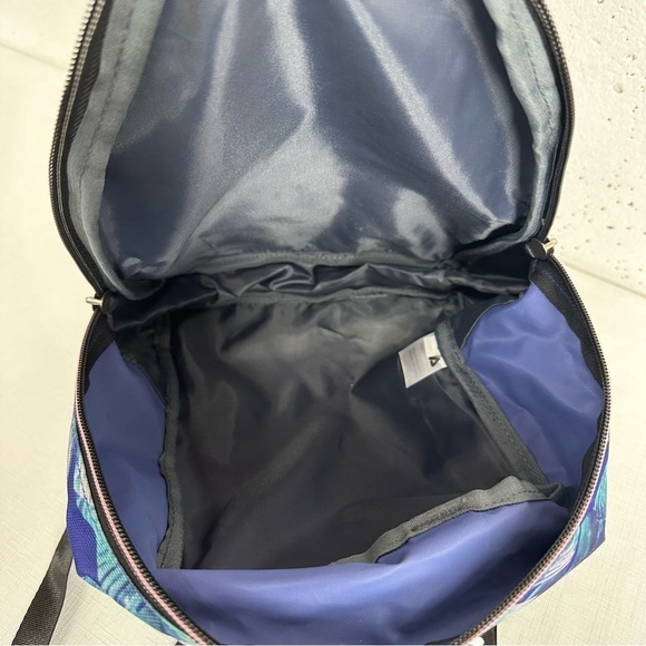 Fila Navy Blue and Pink Floral Backpack - Picture 11 of 16